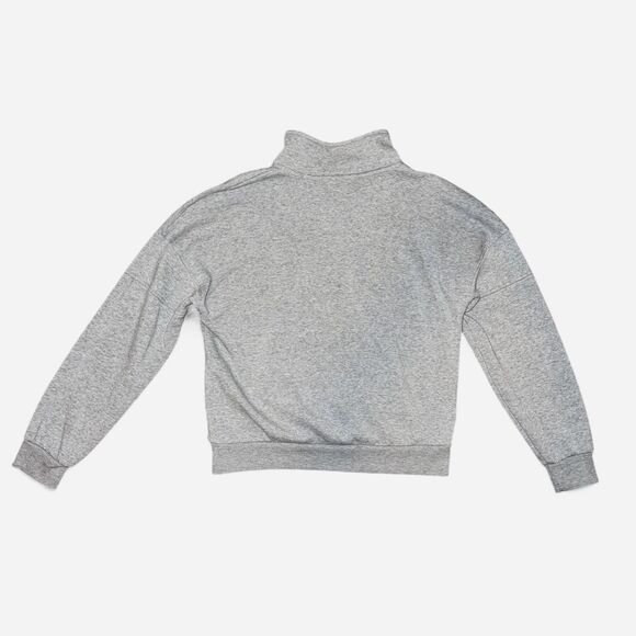 Hippie Rose Grey Quarter Zip Sweatshirt in size MEDIUM - Picture 6 of 6
